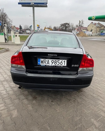 Volvo S60 cena 7900 przebieg: 367000, rok produkcji 2001 z Radom małe 79